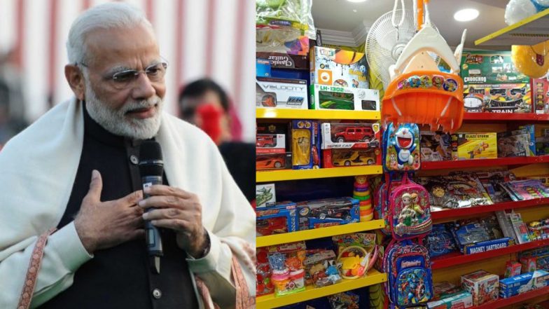 PM Narendra Modi Urges Startups, Entrepreneurs to 'Team Up' Under 'Vocal for Local' Theme to Make India Atma Nirbhar in Toy Manufacturing Sector