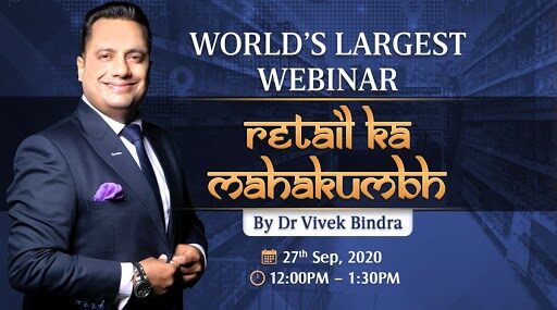 Bada Business 'Retail Ka Mahakumbh' 2020 Live Streaming: Watch Dr Vivek Bindra Share His Business Expansion Strategies During World's Largest Webinar on Sept 27