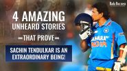 4 Amazing Unheard Stories That Prove Sachin Tendulkar Is An Extraordinary Being!