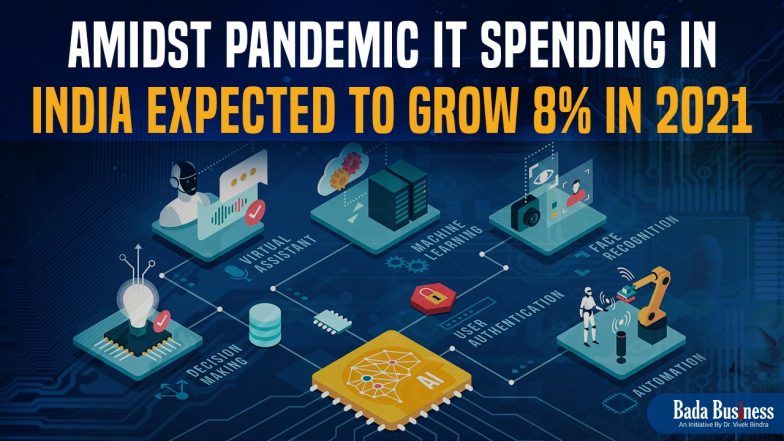 Amidst Pandemic IT Spending In India Expected To Grow 8% In 2021