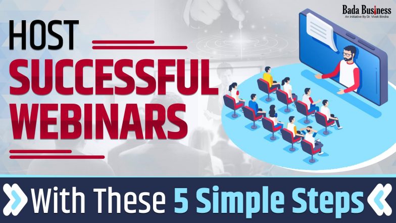 Host Successful Webinars With These 5 Simple Steps