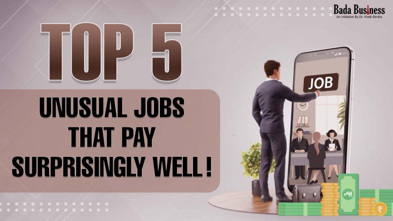 Top 5 Offbeat Jobs That Pay High Salaries & Are Completely Fun!