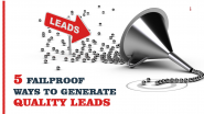 5 Proven Strategies To Boost Quality Leads For Startup Business!