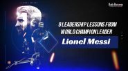 9 Leadership Lessons from World Champion Leader Lionel Messi