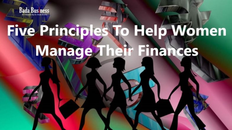 5 Principles To Help Women Manage Their Finances