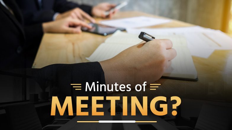 What is Minutes of Meeting (MOM), its Importance & Purpose