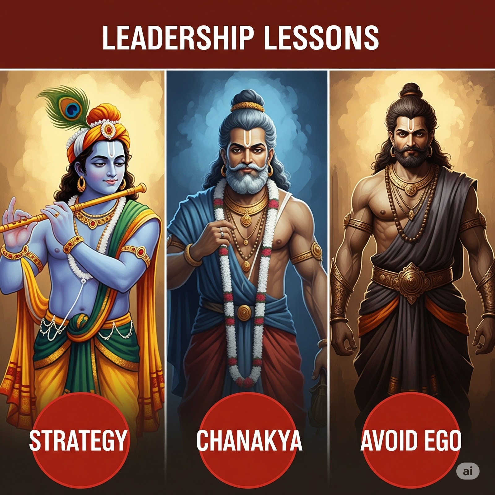 Business Leadership की सीख: श्रीकृष्ण, चाणक्य और रावण से क्या सीखें !