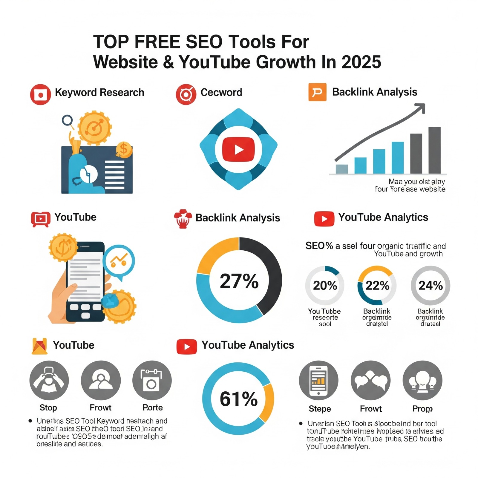 2025 के टॉप Free SEO Tools: वेबसाइट और यूट्यूब ग्रोथ का आसान रास्ता