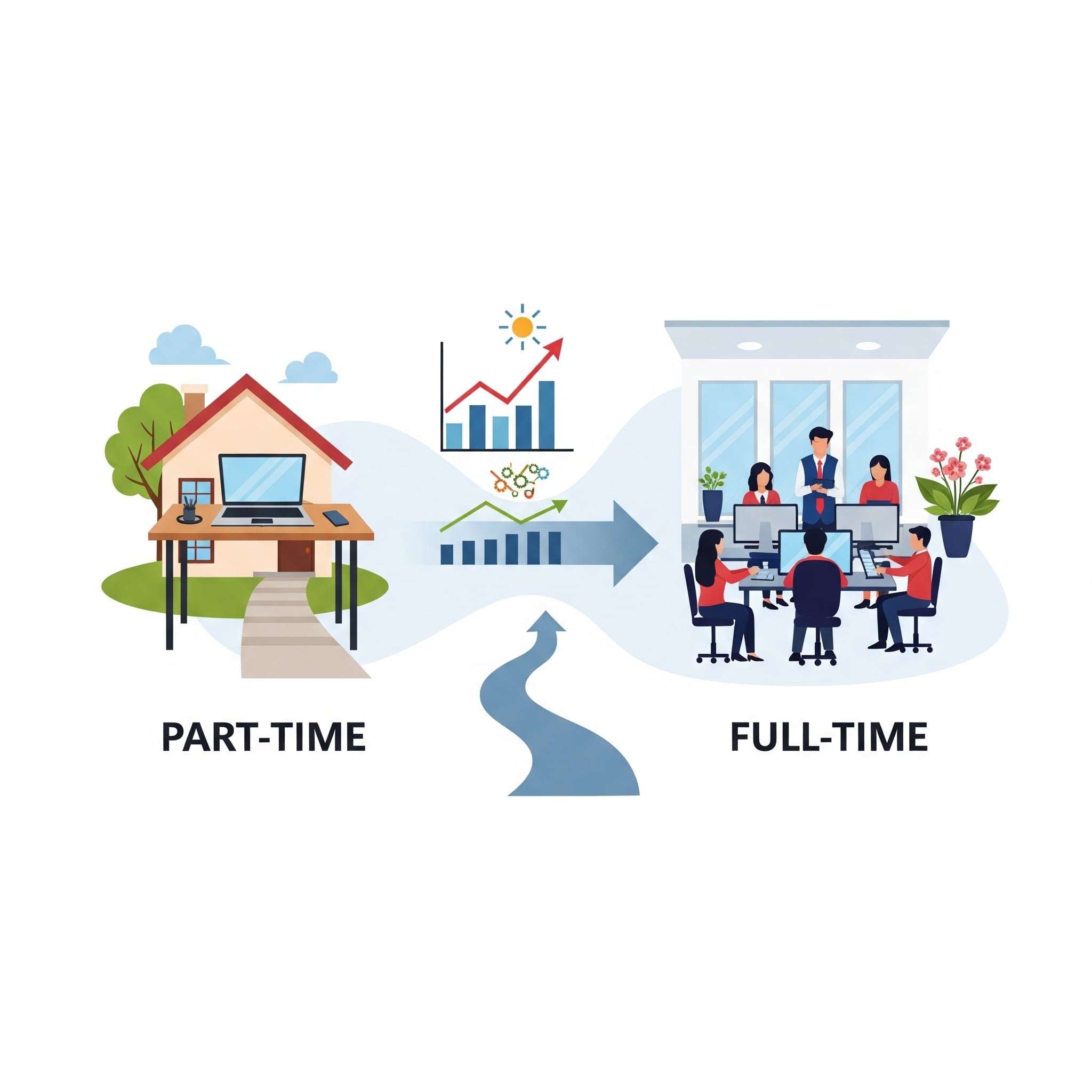 Part-Time Business को Full-Time Business में कैसे बदलें?