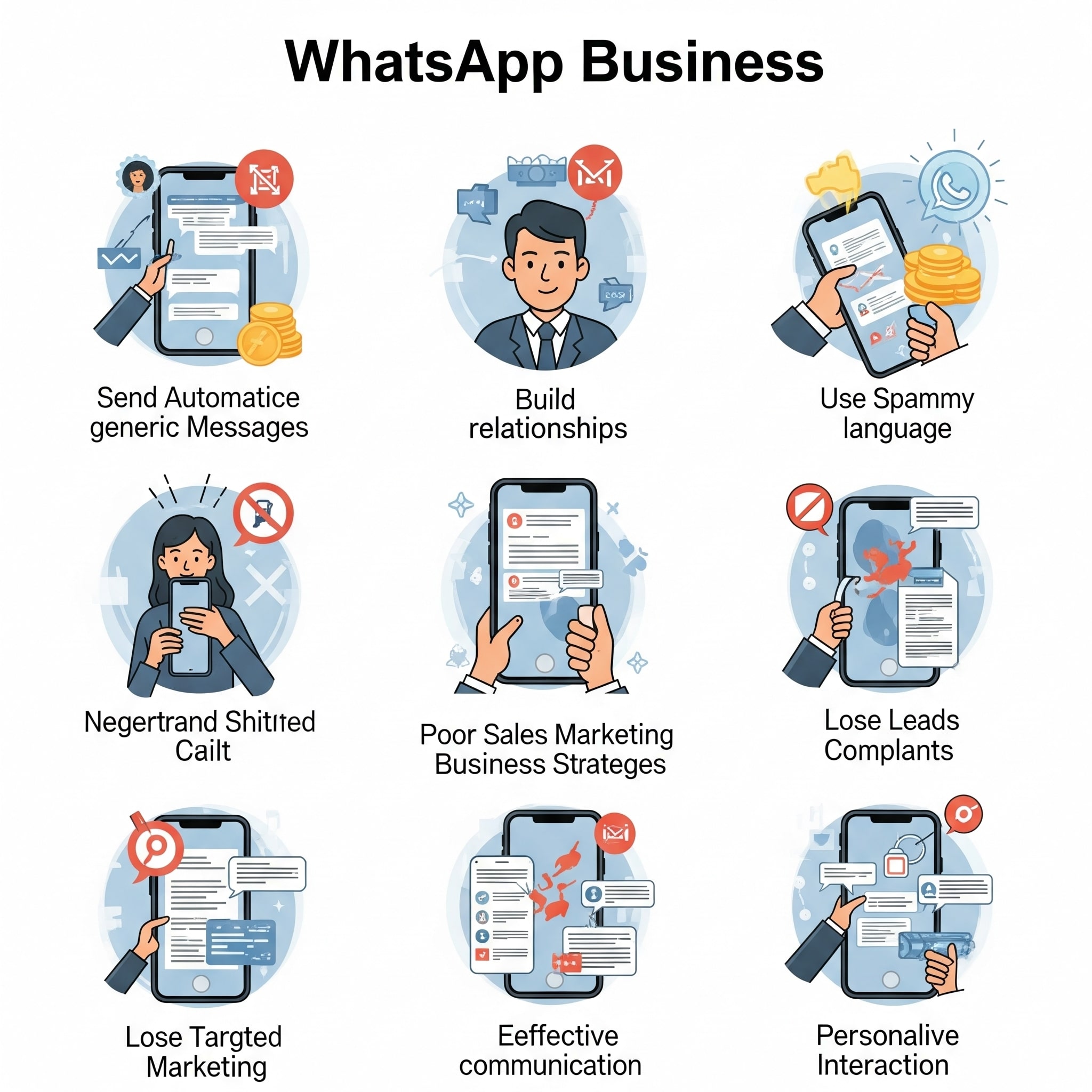 10 WhatsApp Business Blunders That Can Cost You Customers