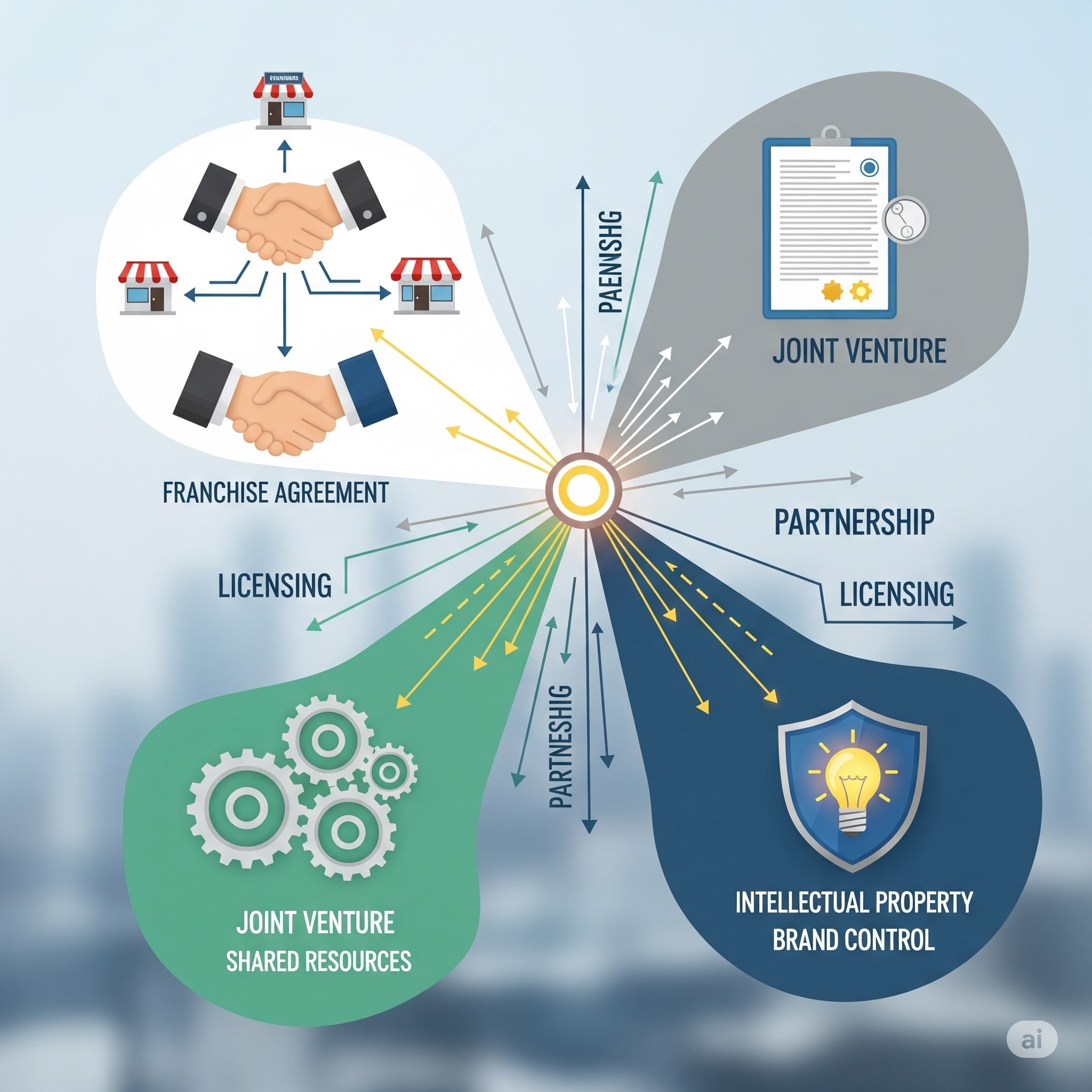 Franchise vs Licensing vs Joint Ventures: What’s Best for Your Business in 2025?