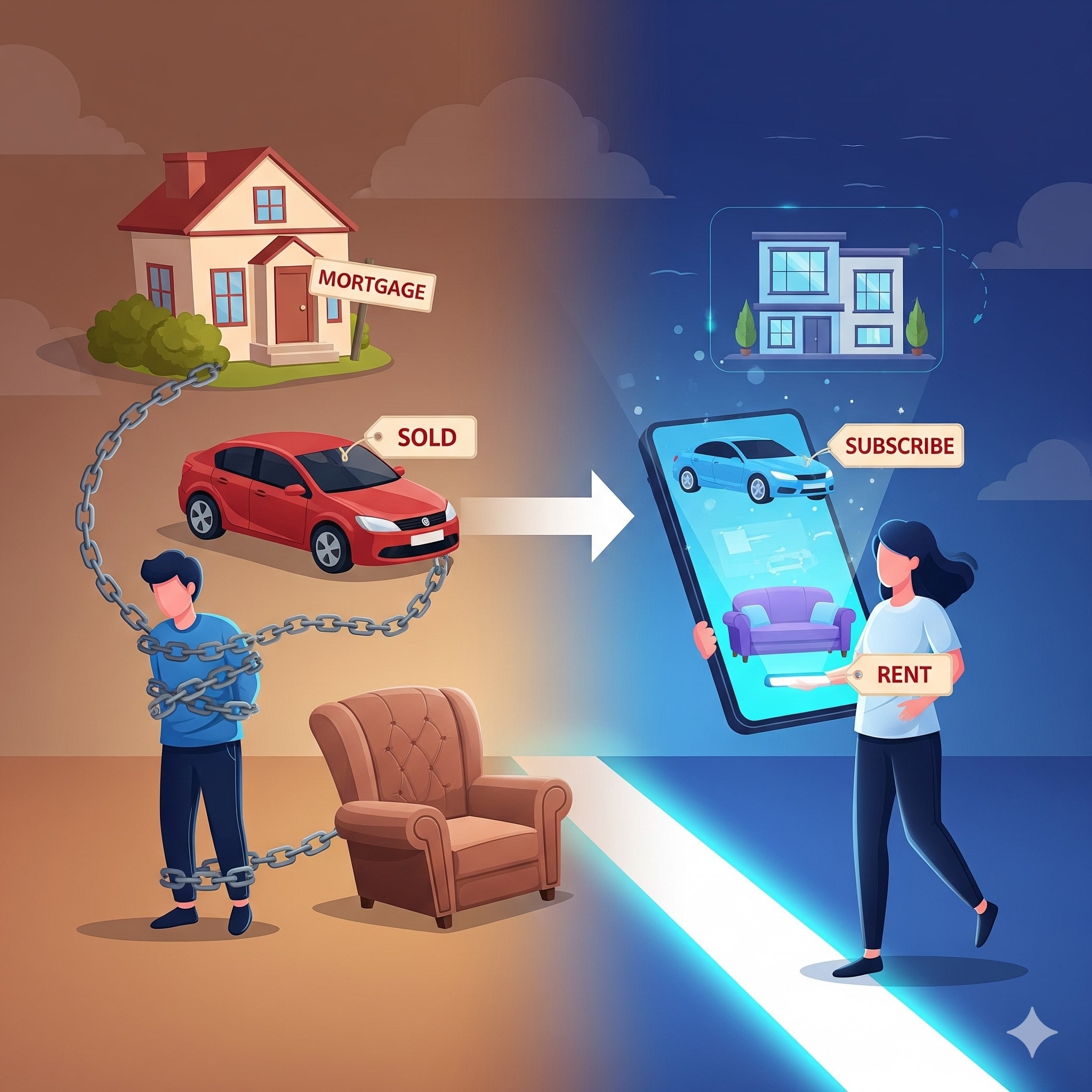 Subscription Economy 2.0: कार, घर और फर्नीचर खरीदना कम क्यों हो रहा है?