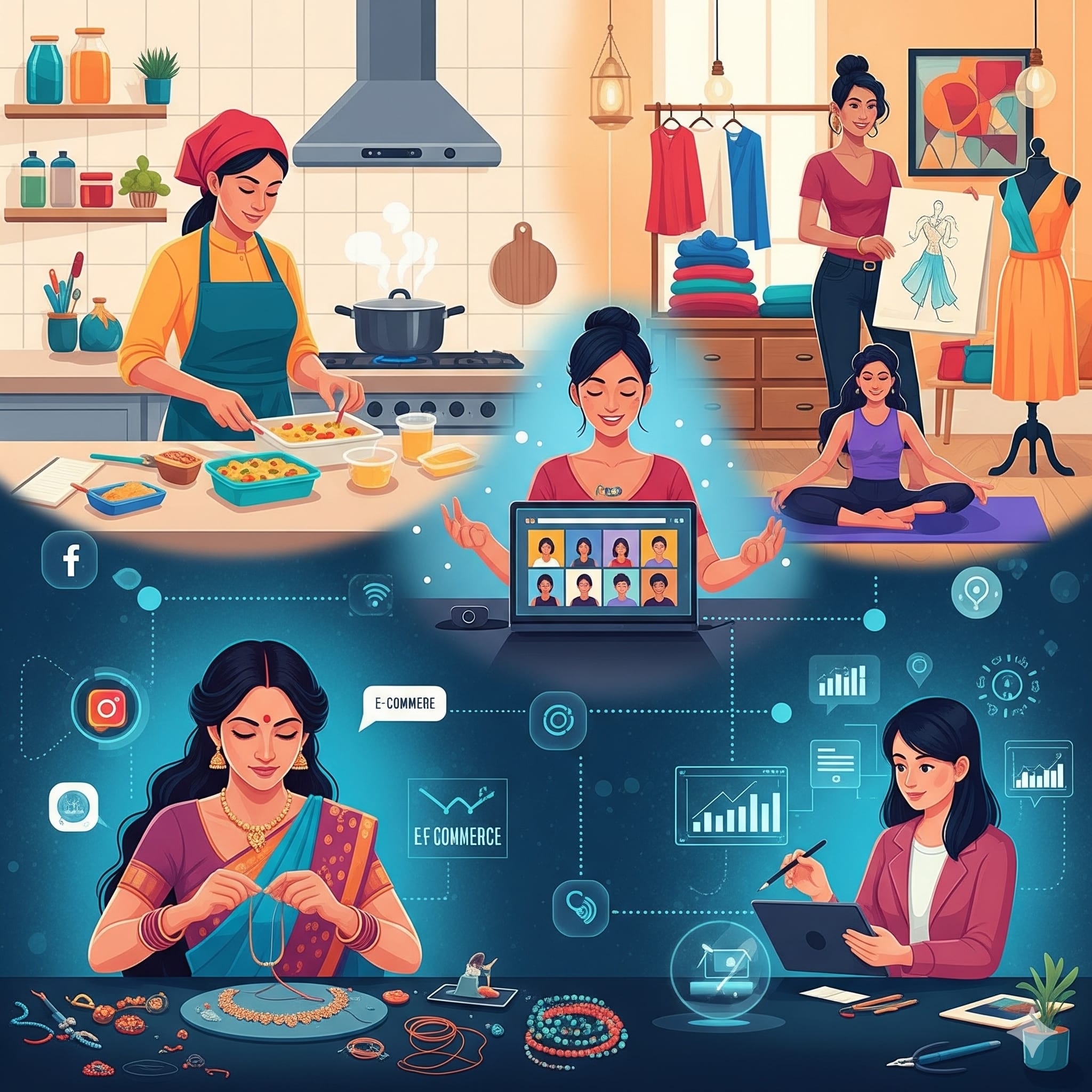 Women Entrepreneurs: 2025 में महिलाओं के लिए सबसे आसान और फायदेमंद बिज़नेस ऑप्शन